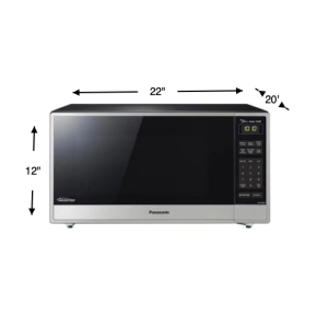 Panasonic Microwave Oven 1.6 Cub Ft - Silver